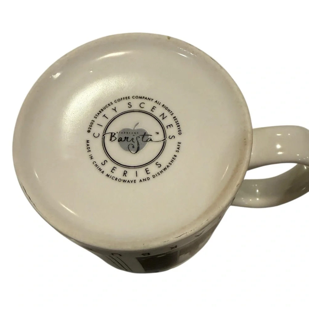 Starbucks Barista NEW YORK CITY Coffee Tea Ceramic Mug City Scenes Series - Picture 12 of 14